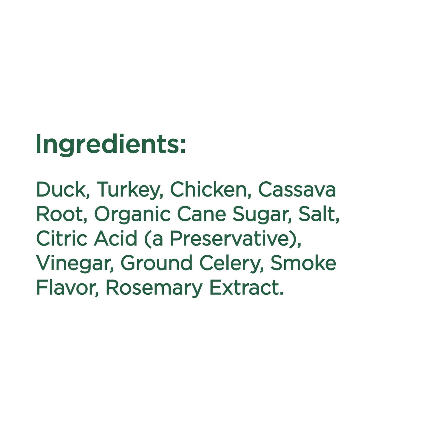 Full Moon All Natural Human Grade Dog Treats, Essential Duck Jerky Tenders, 22 Ounce, Dry