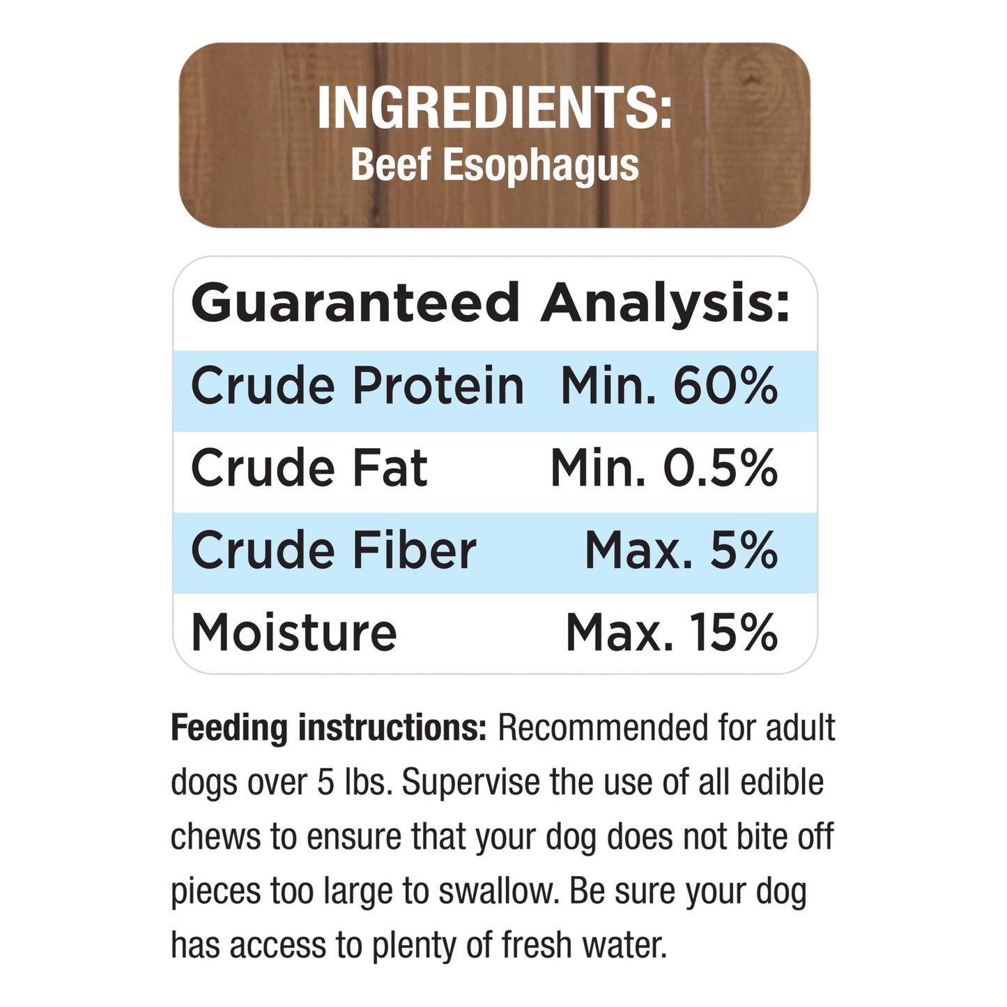 Cadet 100% Real Beef Strips for Dogs 4 oz.