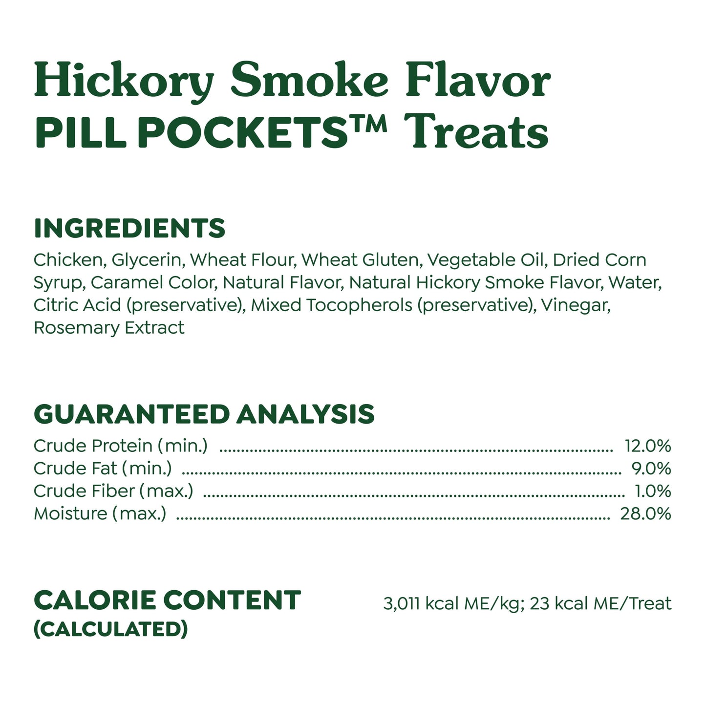 Greenies Pill Pockets For Dogs Hickory Smoke Large, Capsule Size Soft Dog Treats, 7.9 Oz (30 Pk)