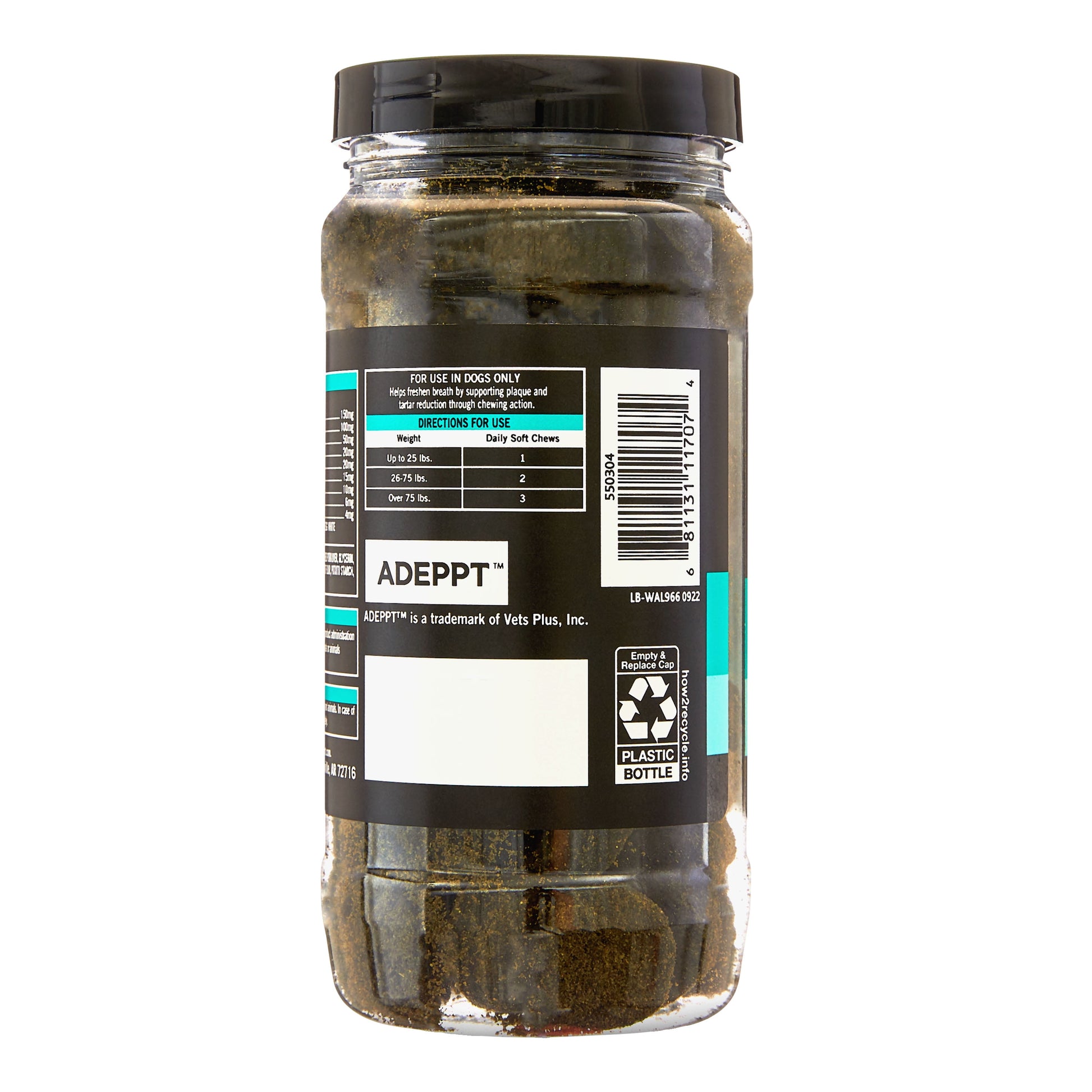 Pure Balance Pro+ Veterinarian Formulated Breath Care for Dogs, Plaque and Tartar Fighting, Pork Liver Flavor, 60 Count Soft Chews