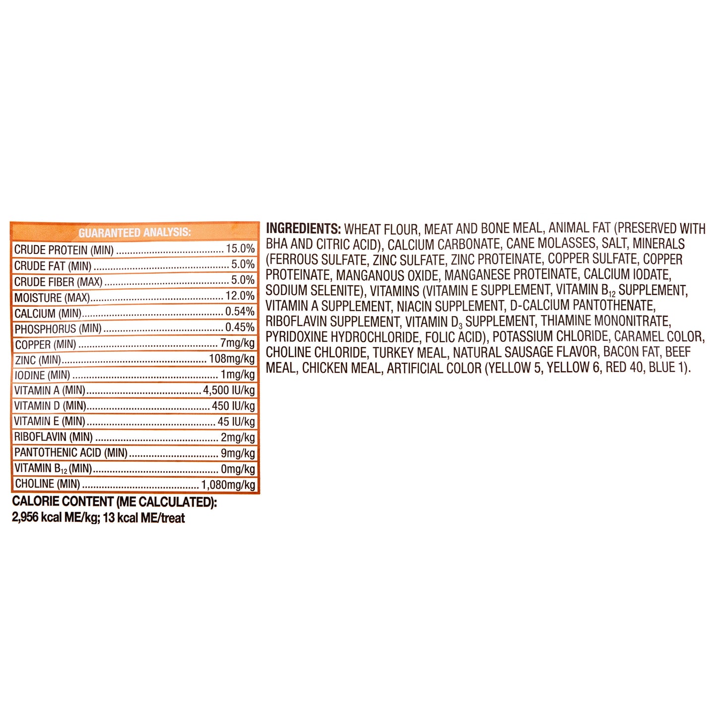 Ol' Roy Multi Flavored Snap Biscuits, Dry, 60 oz Pouch