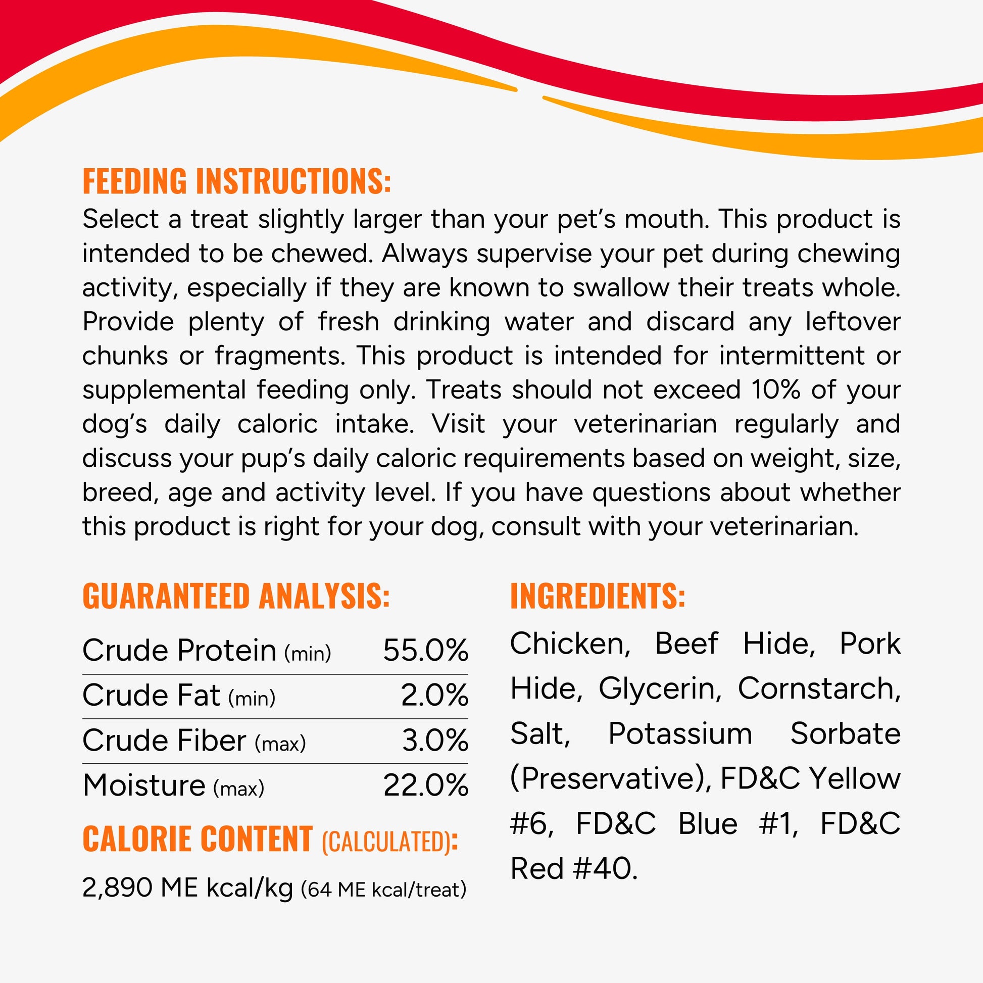 Good ’n’ Fun Triple Flavor Double Pops with Chicken, Rawhide Chews for All Dogs, 12 oz.