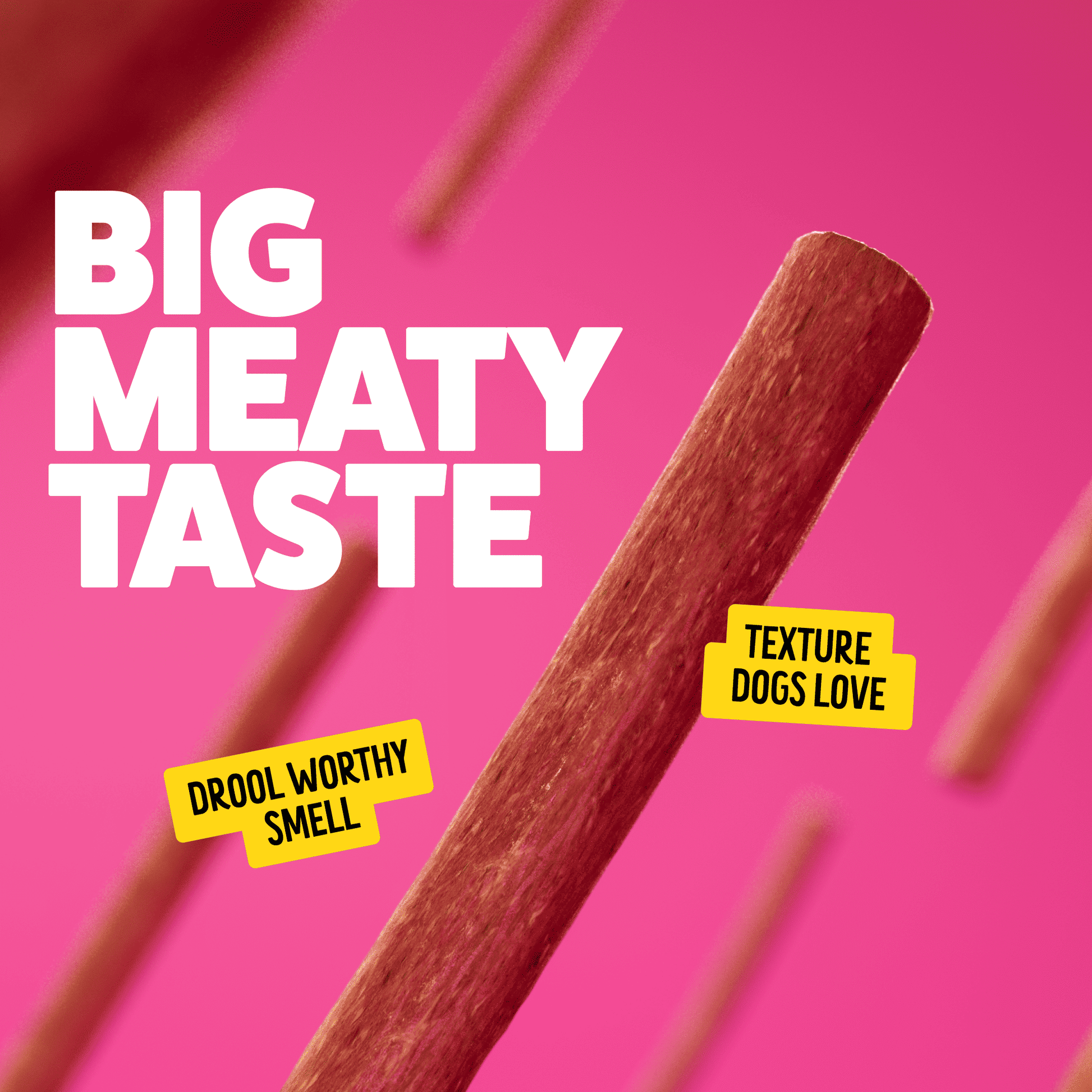 BONKERS Zoomers Dog Treats, Smoky Bacon Flavor, Soft & Chewy Dog Snacks, Treats for Dogs, 22 oz Bag