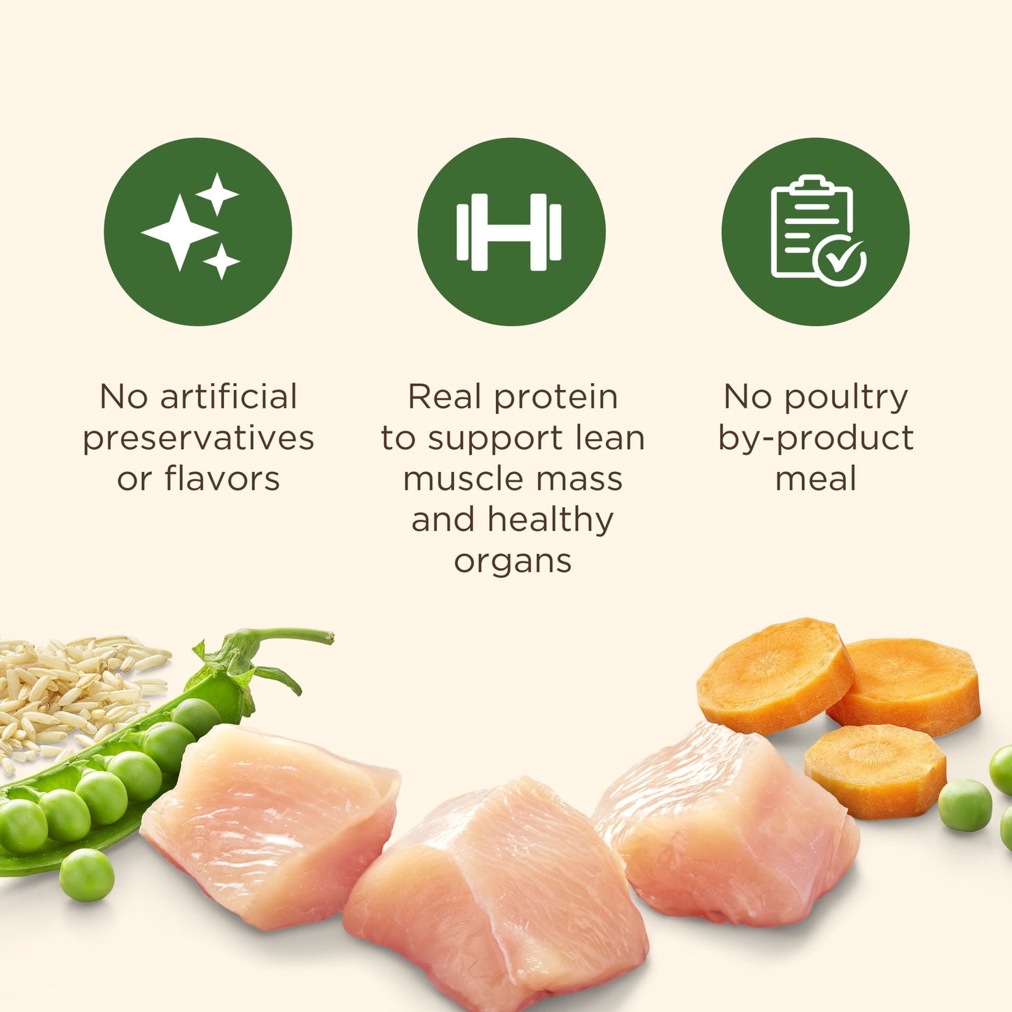 Nutrish Real Chicken & Veggies Recipe Whole Health Blend Dry Dog Food, 6 lb. Bag (Rachael Ray)