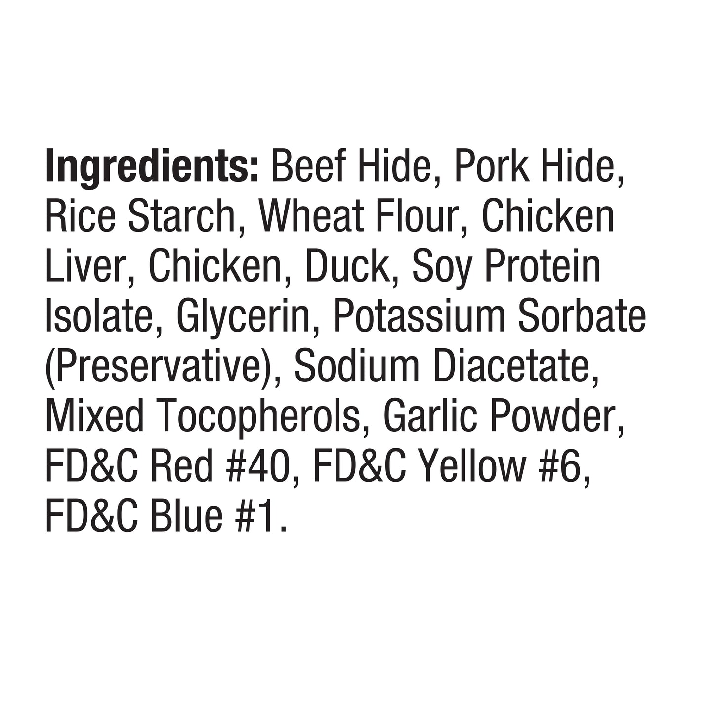 Good ’n’ Fun Triple Flavor Play-Tug-Chew Rings, Rawhide Chew for All Dogs, 4 Count