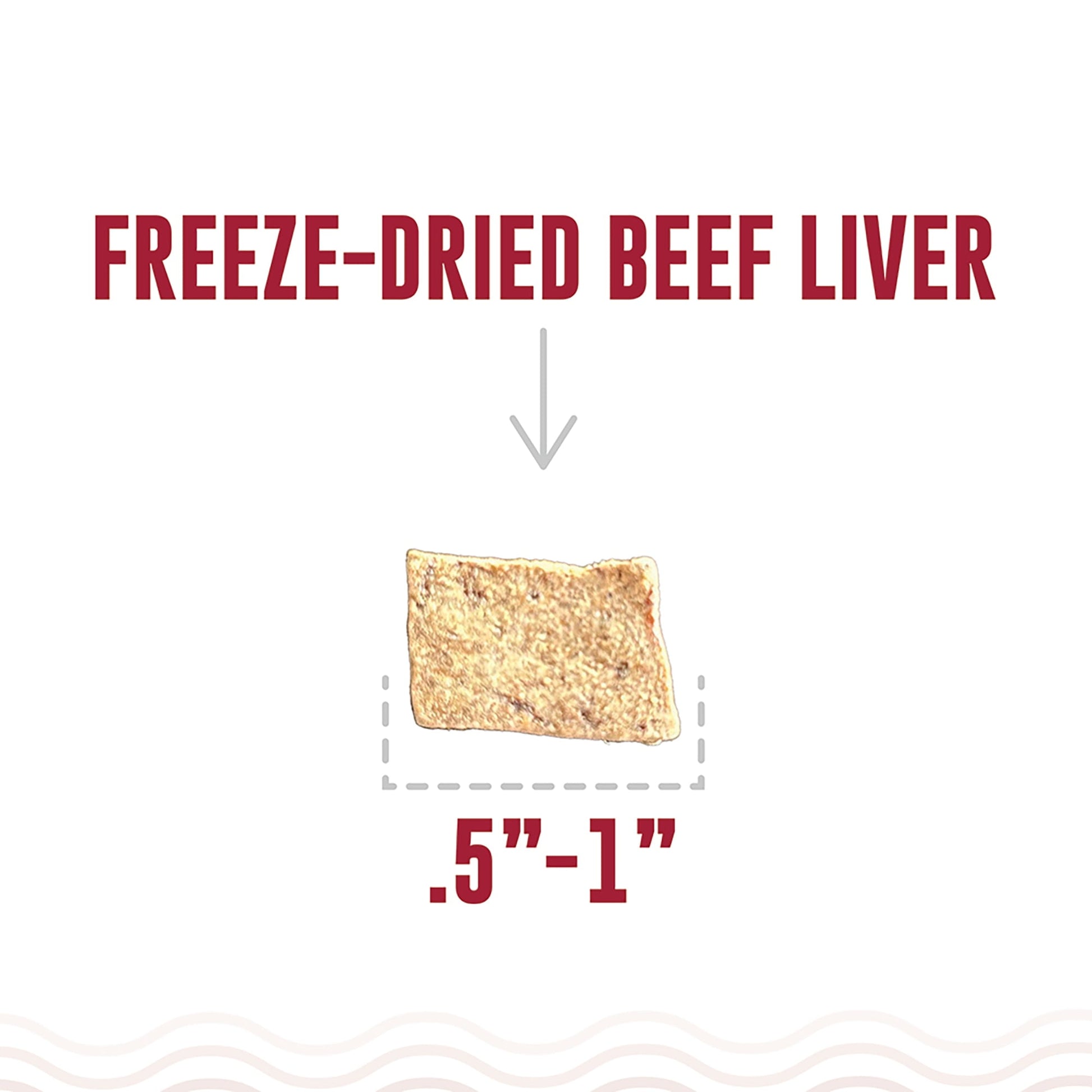 Icelandic+ Land & Sea: Wild Caught Cod Skin & Freeze-Dried Beef Liver - 2.4oz Bag, Dog Treat & Food Topper, 2 Ingredients, No Preservatives, Natural