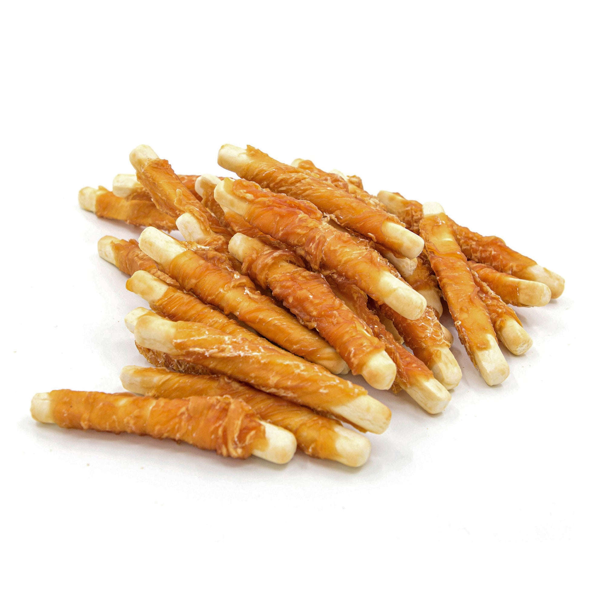 Jungle Calling Dog Treats,  Chicken Wrapped Biscuits Dog Treats for All Dogs, Rawhide Free Soft Chewy Treats,10.6oz