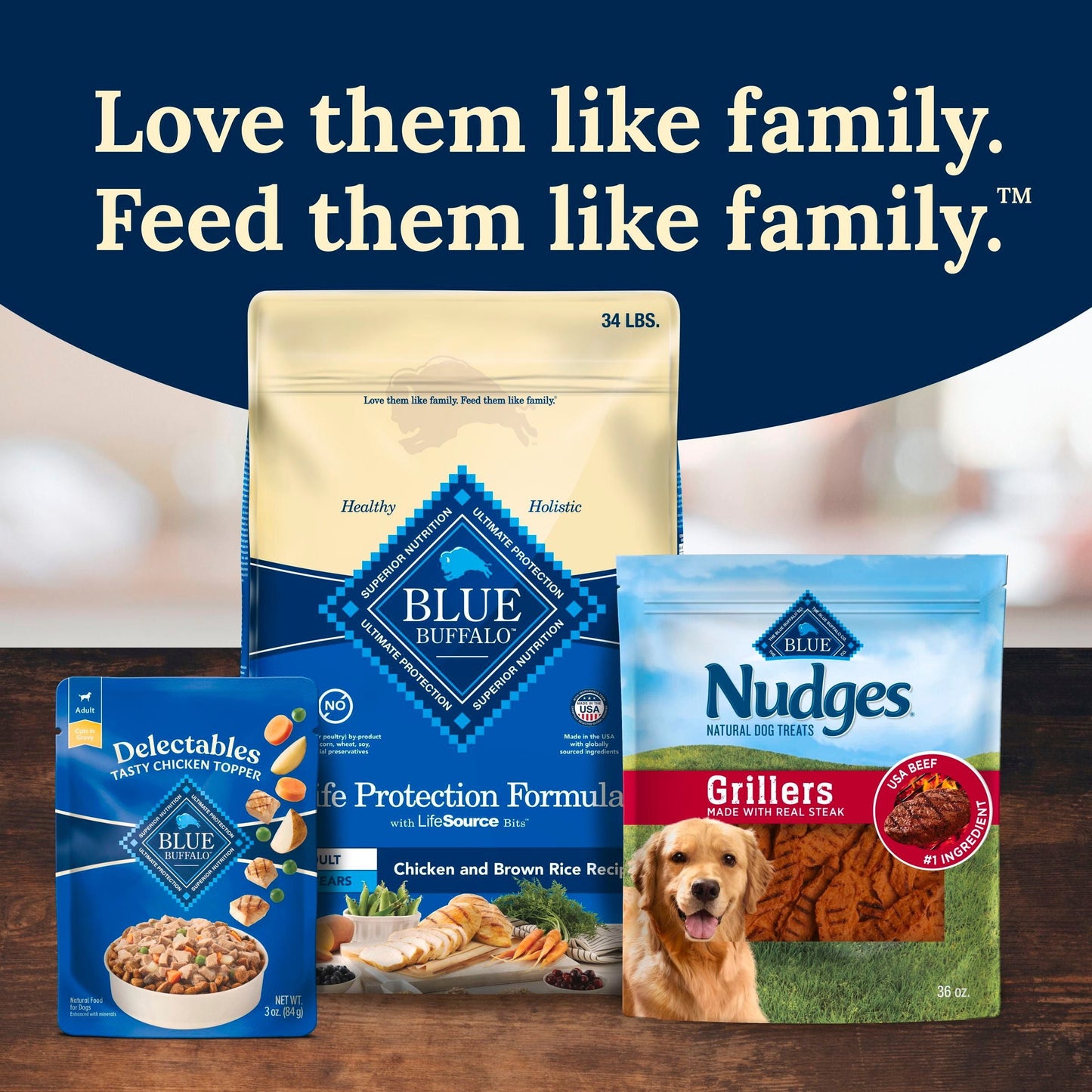 (3 pack) Blue Buffalo Delectables Natural Wet Dog Food Toppers, Tasty Chicken, 3-oz