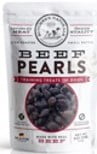 Butcher’s Naturals Dry Beef Pearls Training Treats for Dogs, 10 oz