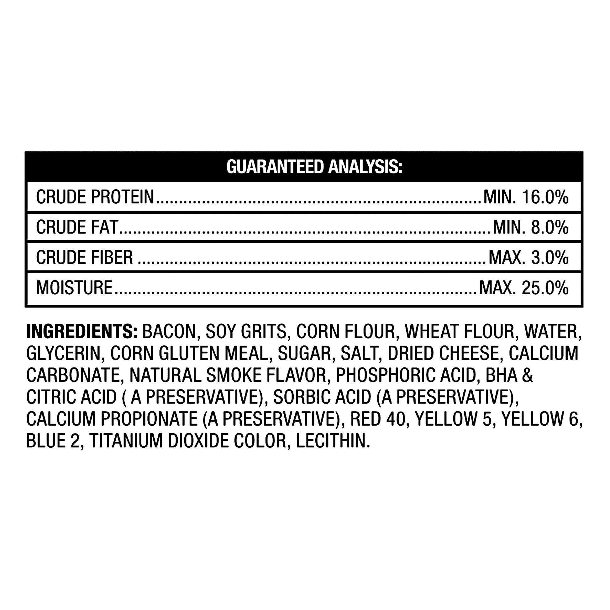 Ol' Roy Bark'n Bac'n Dog Treats, Cheezy, 25oz