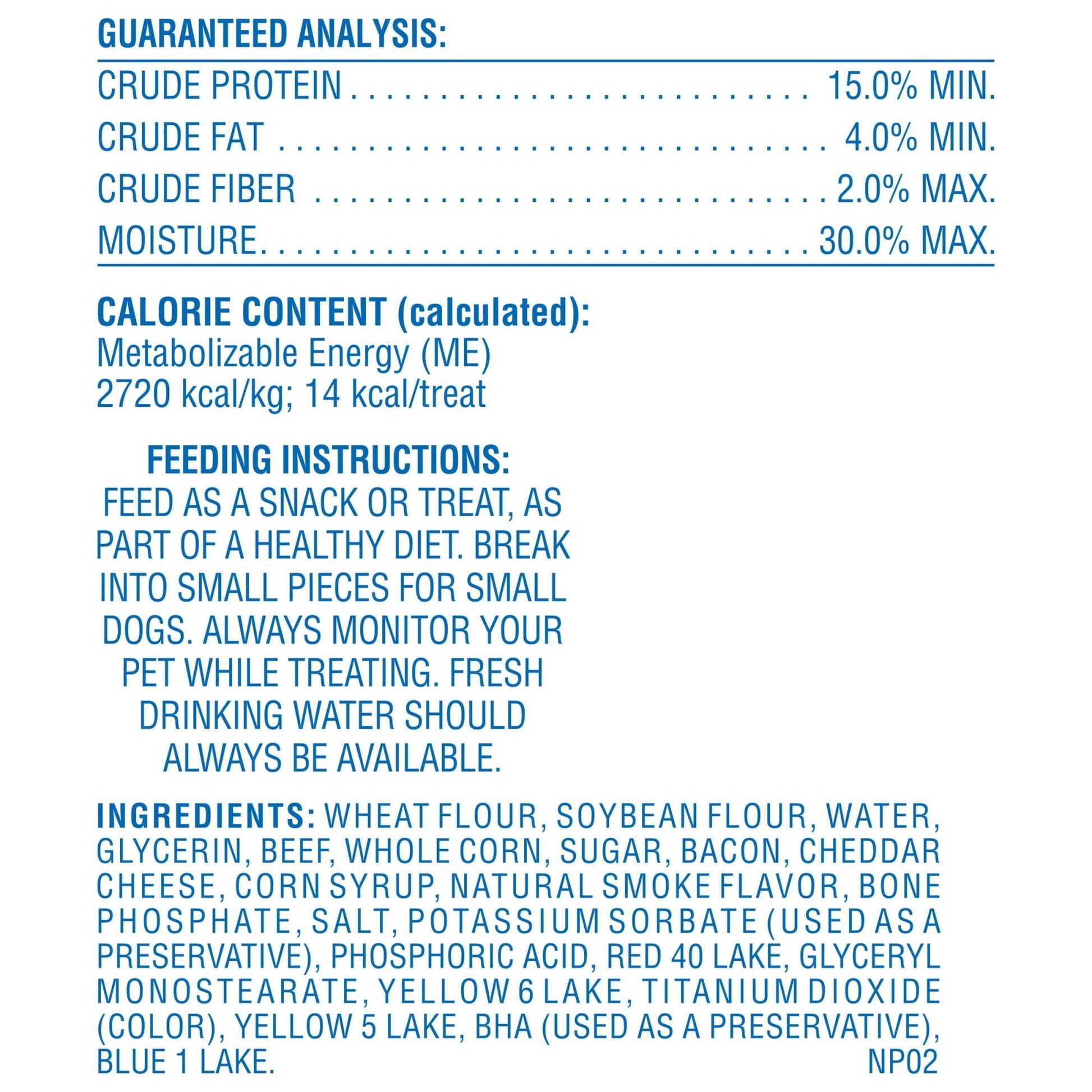 Canine Carry Outs Bacon & Cheese Flavor Dog Treats, 4.5oz