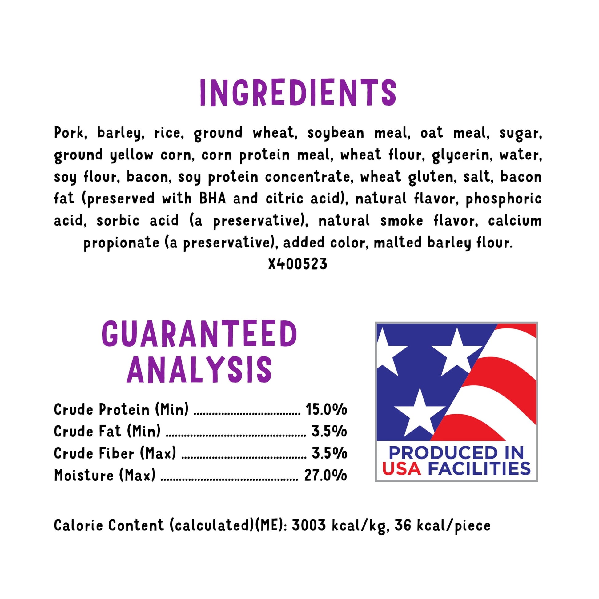 Purina Beggin' Strips Dog Treat Chews, Original with Real Bacon Snacks, 6 oz Pouch