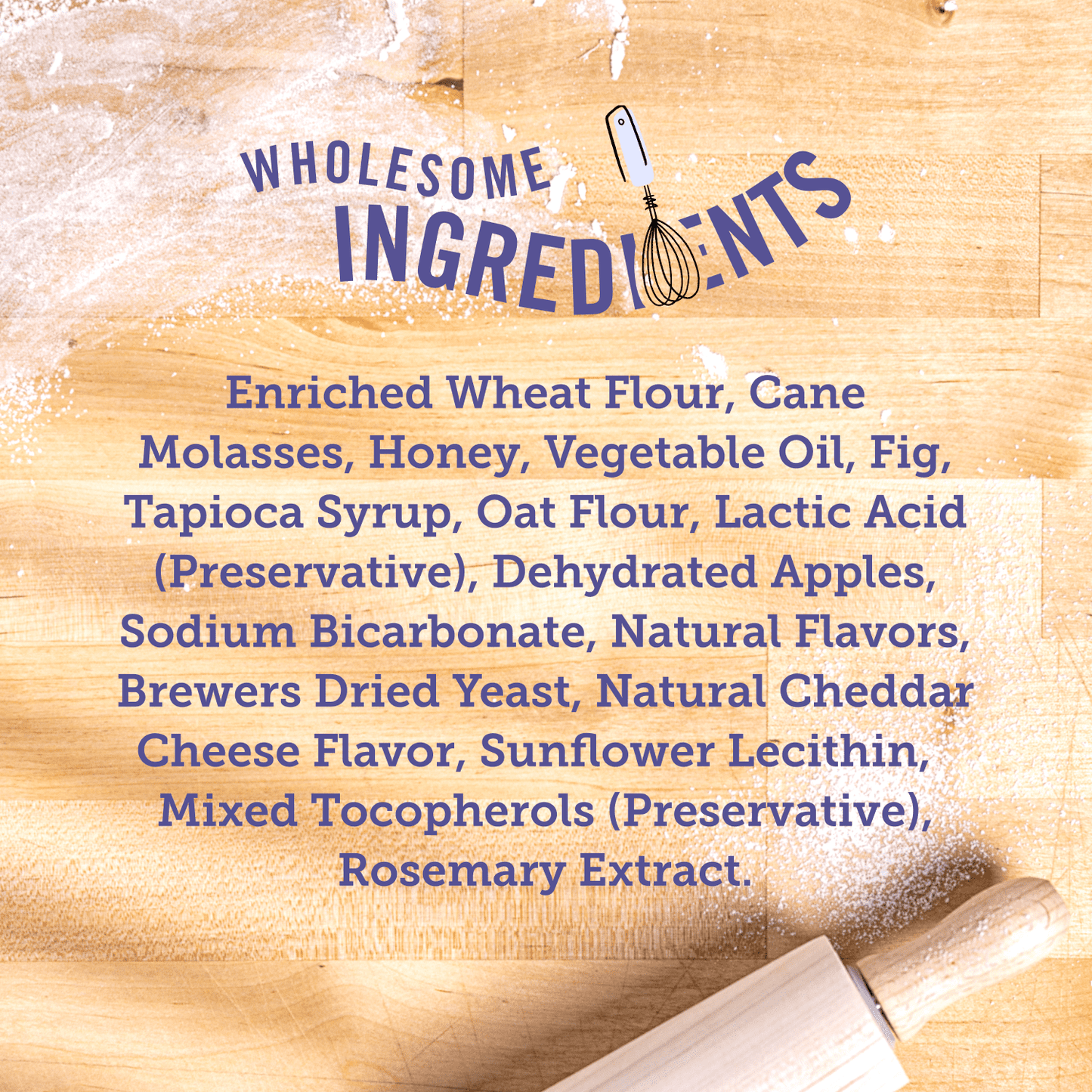 Three Dog Bakery Double Rewards Apple & Cheese Soft Chewy Dog Treats, 10oz