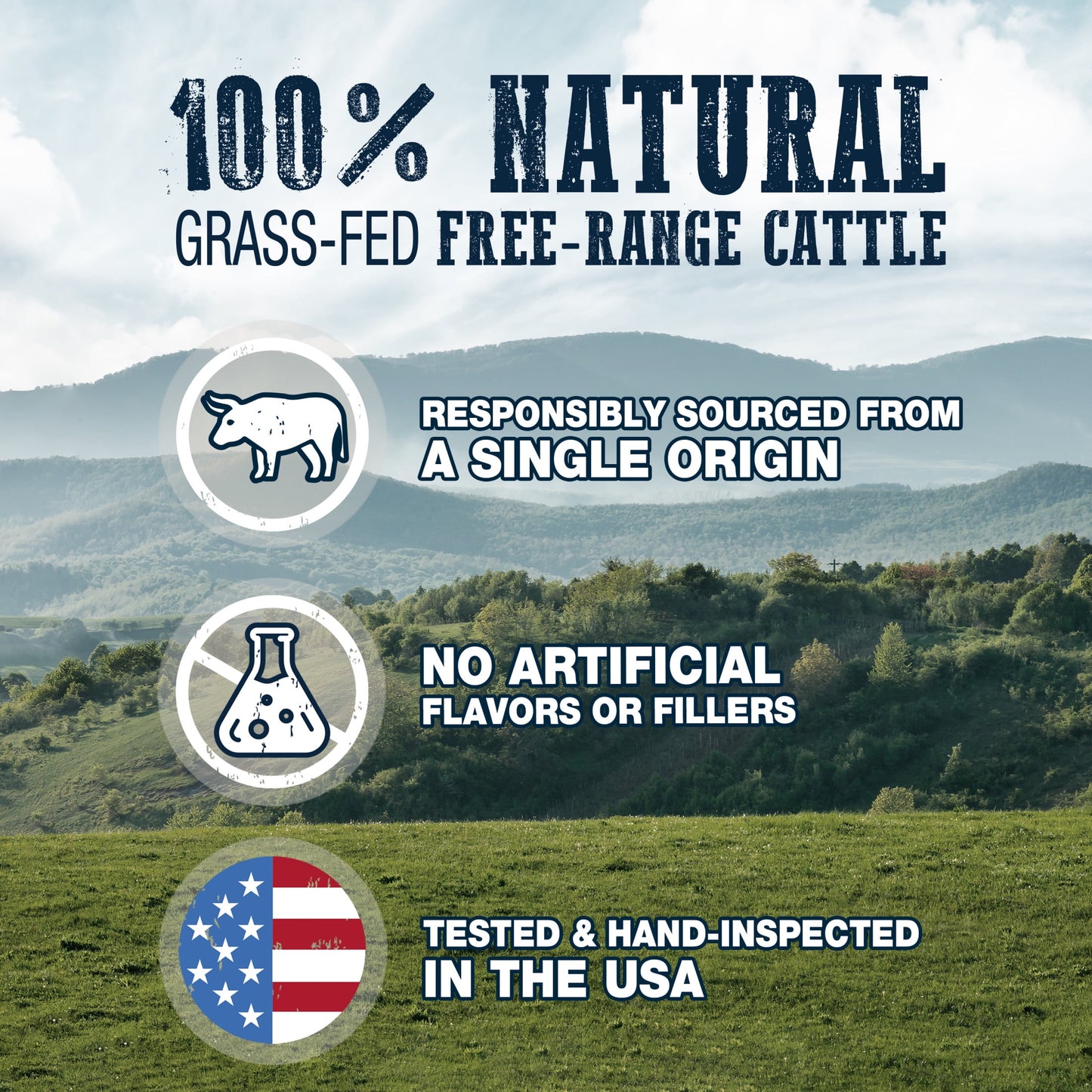 Cadet Bully Hide Sticks All-Natural Dog Chews Large Bully Stick Large (4 Count)