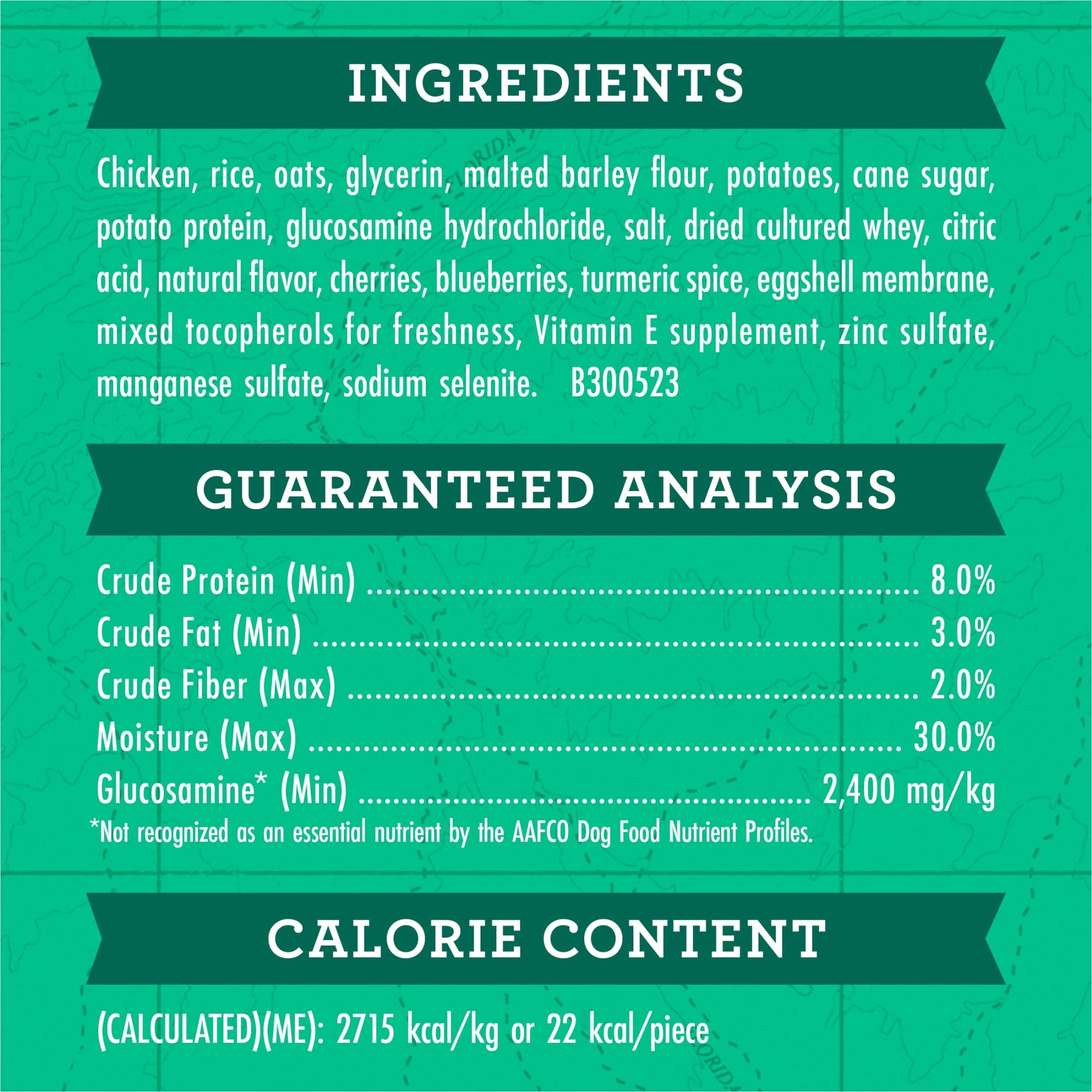 Zuke's Hip & Joint Soft Dog Treats, Natural Chicken Recipe Tender Chews, 6 oz Pouch