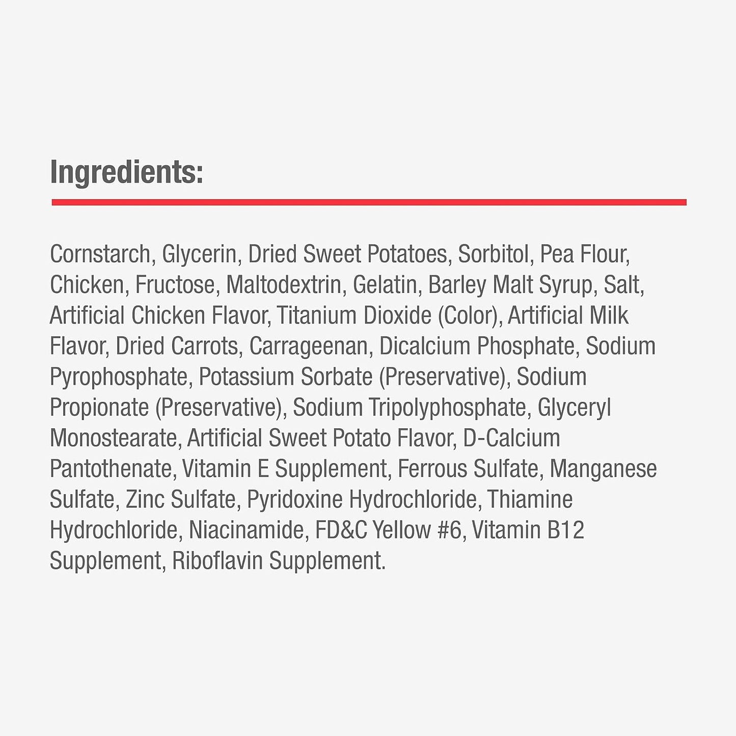 DreamBone DreamSticks Made with Real Sweet Potato, Rawhide-Free Chews for Dogs, 10 Count