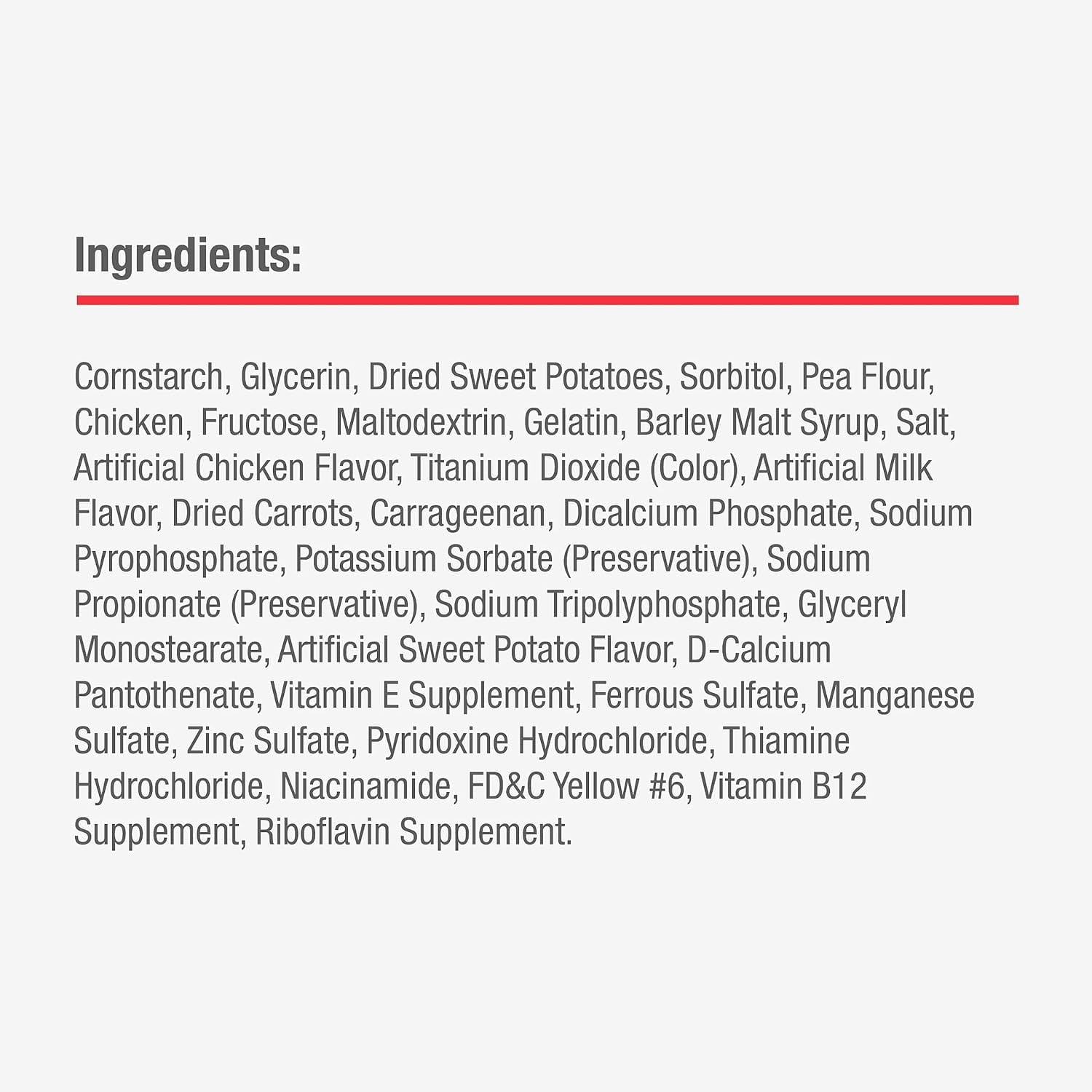 DreamBone DreamSticks Made with Real Sweet Potato, Rawhide-Free Chews for Dogs, 10 Count