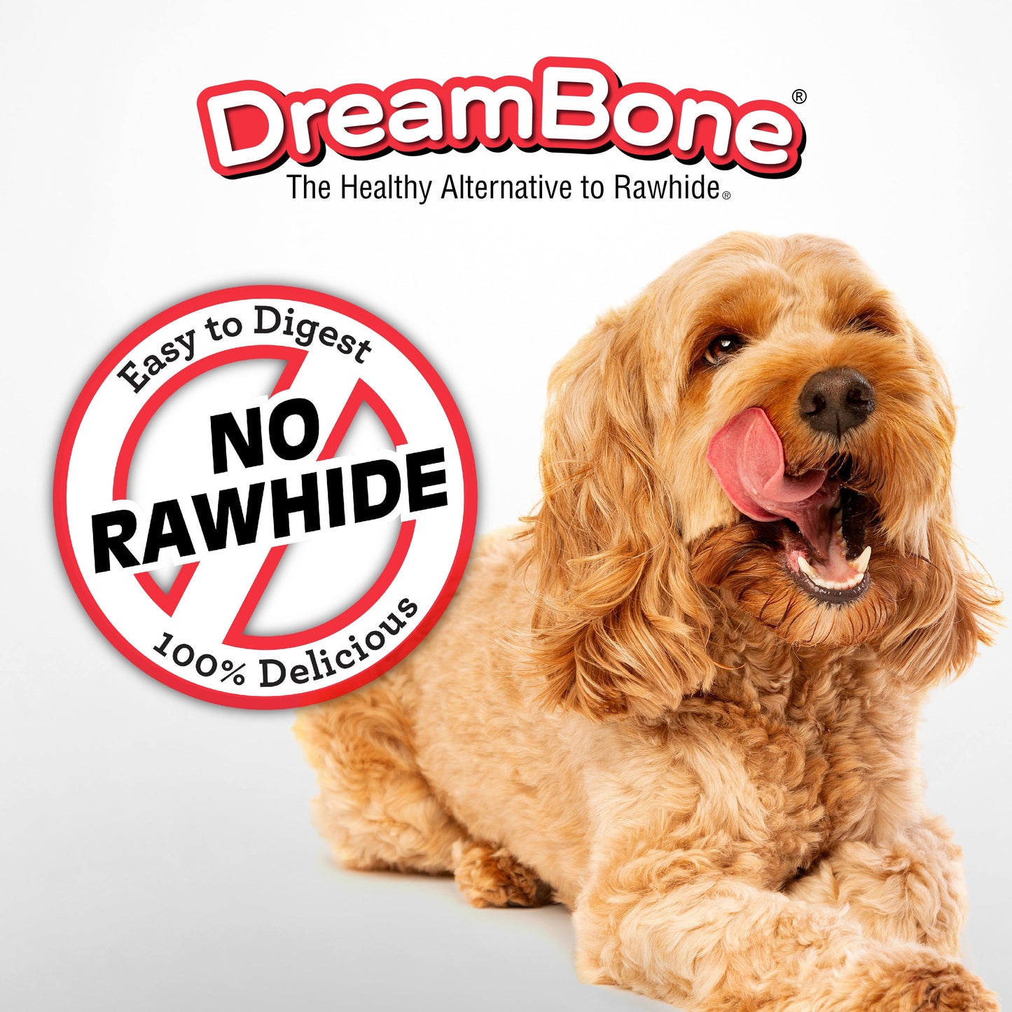 DreamBone Twists Made with Real Chicken and Real Sirloin, Rawhide-Free Chews for Dogs, 15 Count