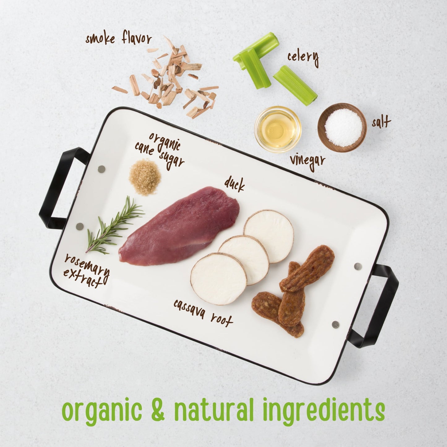 Full Moon All Natural Human Grade Dog Treats, Essential Duck Jerky Tenders, 22 Ounce, Dry