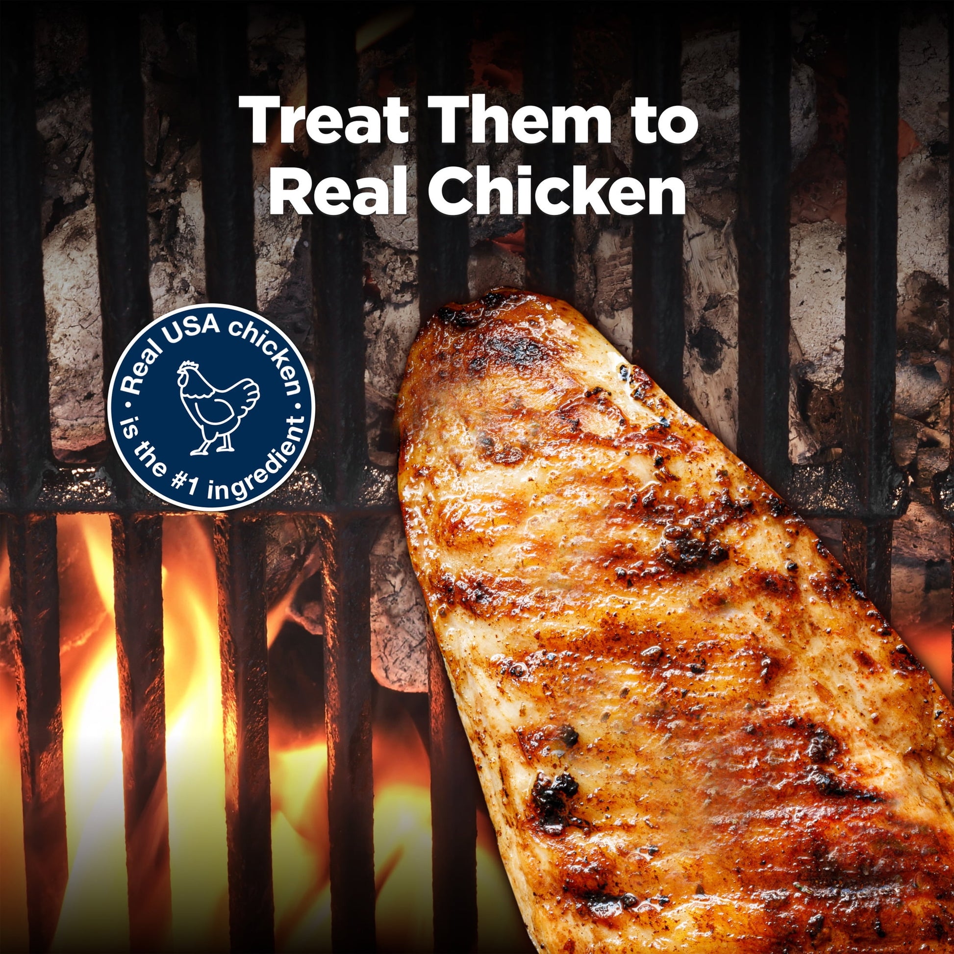 Blue Buffalo Nudges Grillers Natural Dog Treats Made with Real Chicken, 16-oz. Bag