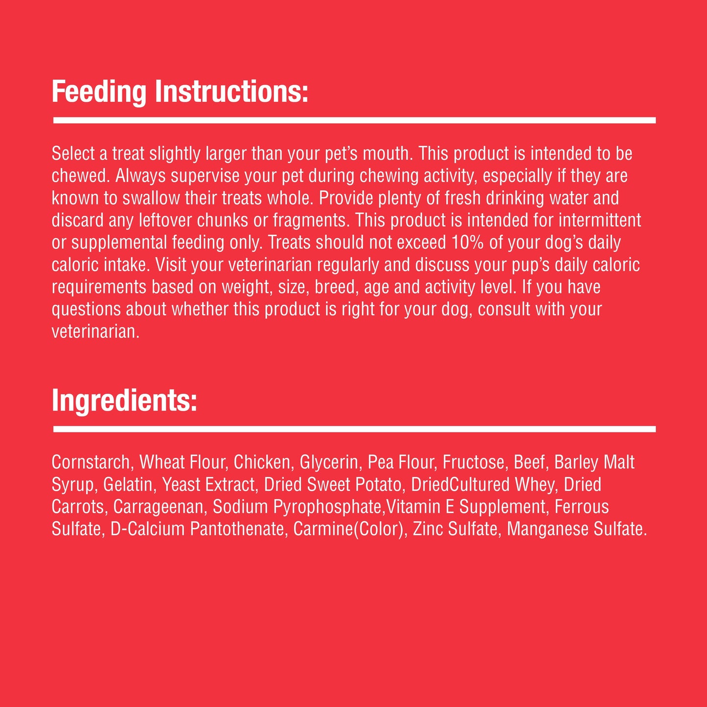 DreamBone Twists Made with Real Chicken and Real Sirloin, Rawhide-Free Chews for Dogs, 15 Count